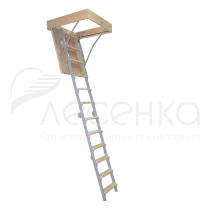Видео сборки лестницы - Комбинированная чердачная лестница ЧЛ-18
